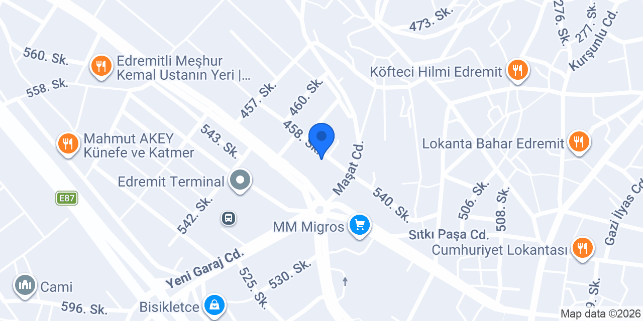 ARTI YAPI ELİSA CAM BALKON konumu