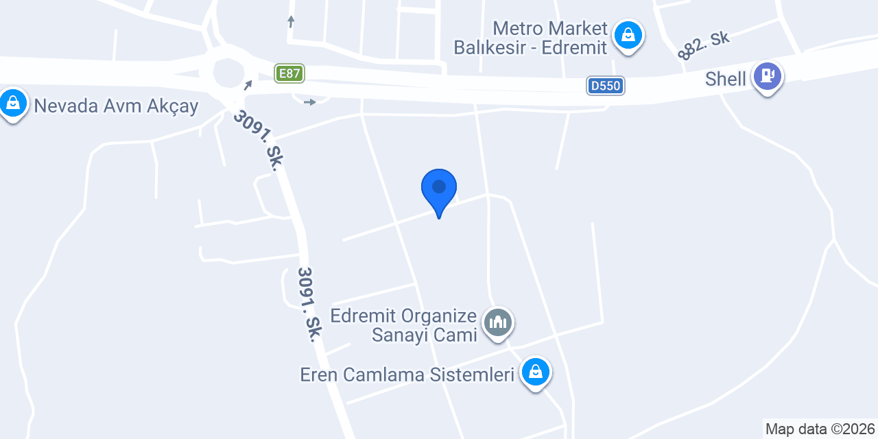 Ekip Reklam Tabela konumu