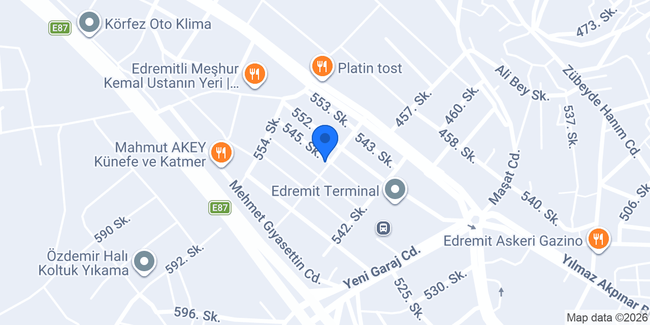 özgür büfe edremit konumu