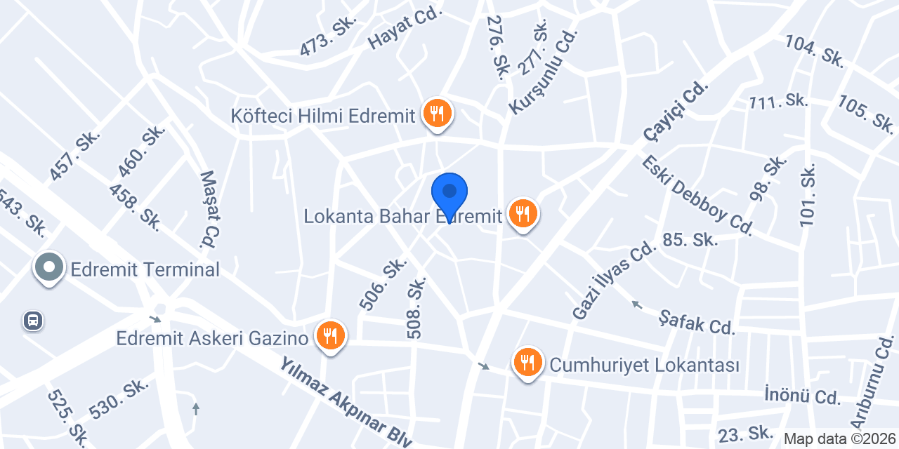 NEHİR’ İN MUTFAĞI konumu