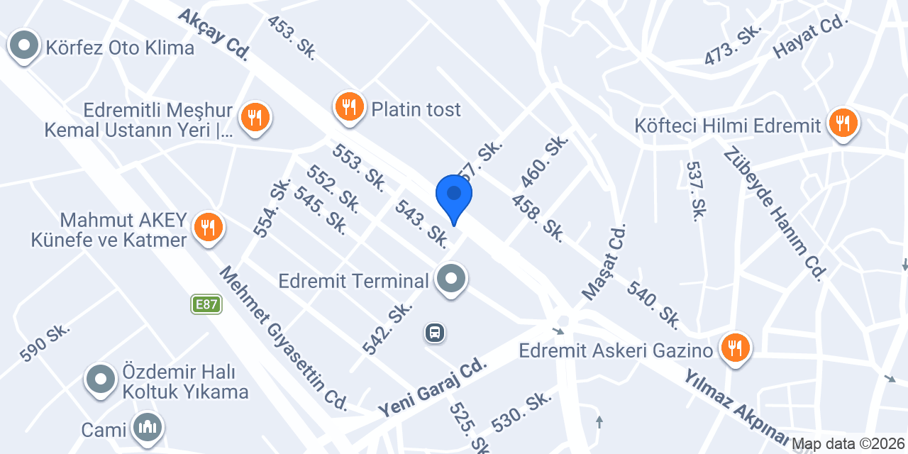 KÖRFEZ TEKEL & MARKET konumu