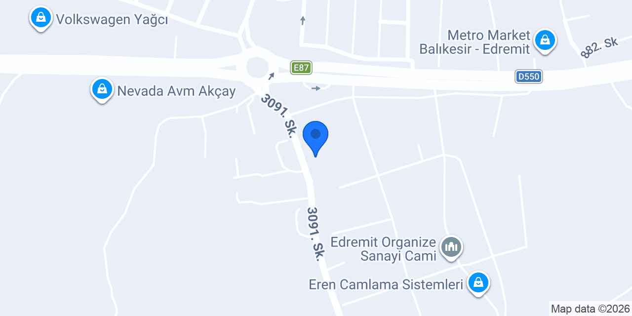Efko Meşrubat Coca-Cola Bayii konumu
