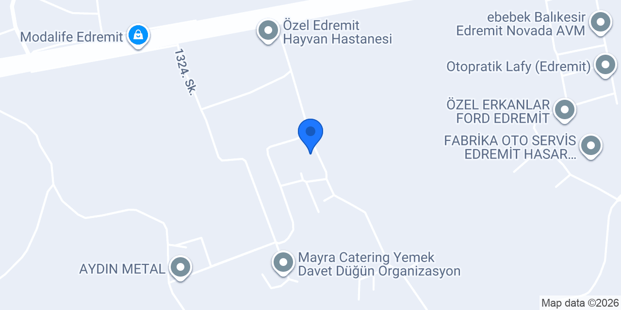 KARESİ MERMERİT konumu
