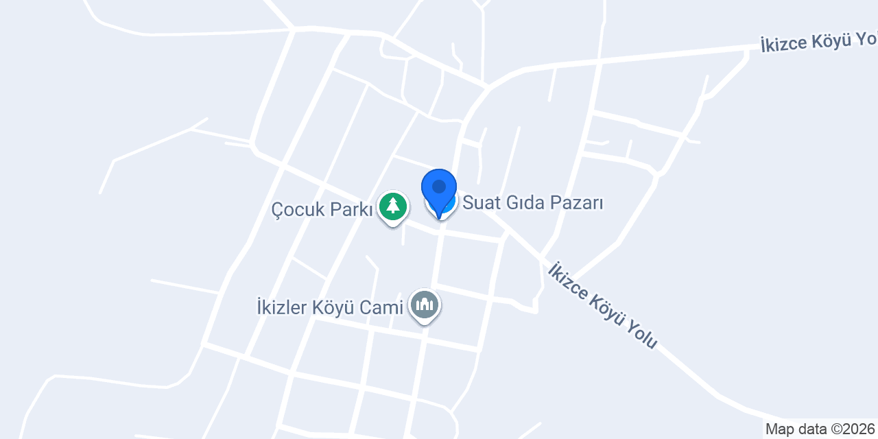Suat Gıda Pazarı konumu
