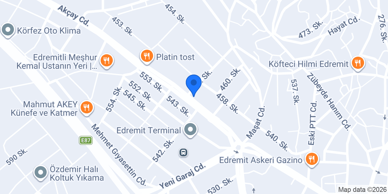 Magas Oto Aksesuar konumu
