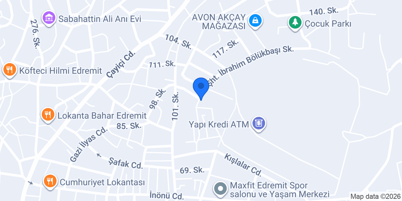 Efe bakkal konumu