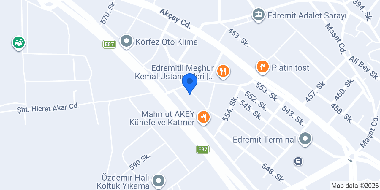 Körfez İlaçlama & Peyzaj Ltd. Şti. konumu