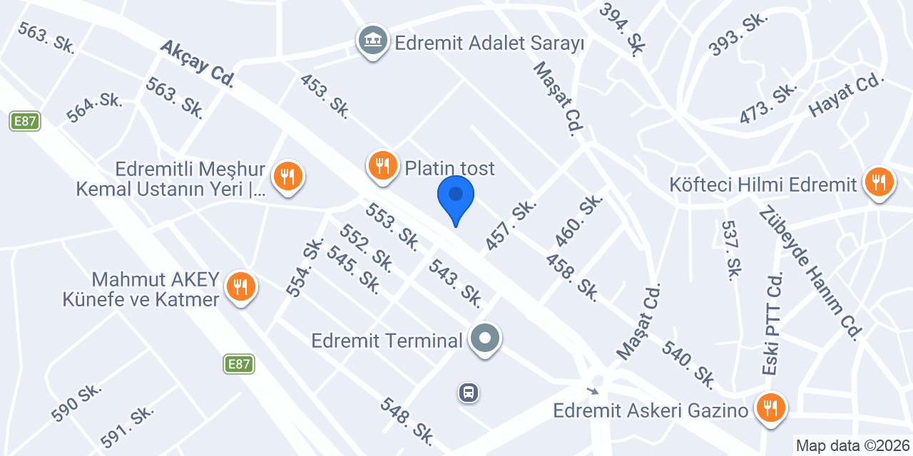 Erol İnşaat Malzemeleri konumu