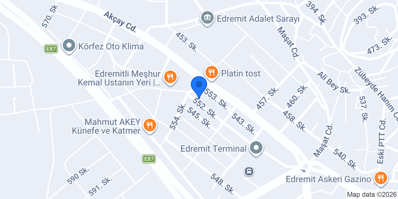 Arbenden Yapı - Çelik Kapı - Sineklik - PVC Kapı ve Pencere - Cam Balkon konumu
