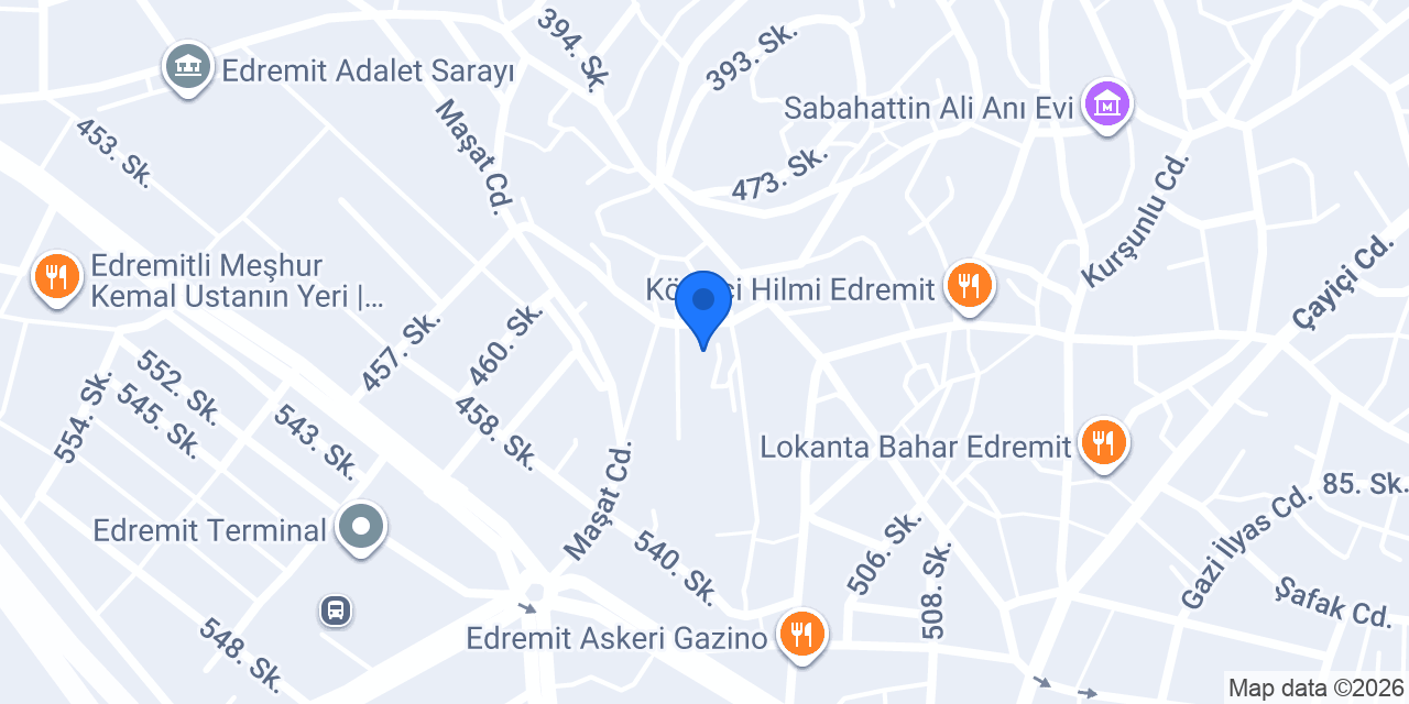 Abidin Pak Pakmaya Anadolu Lisesi konumu