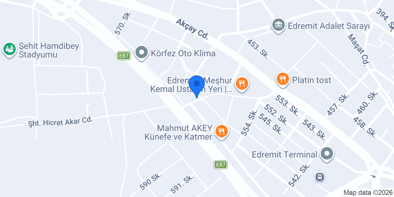 GONCA OTO SERVİS konumu