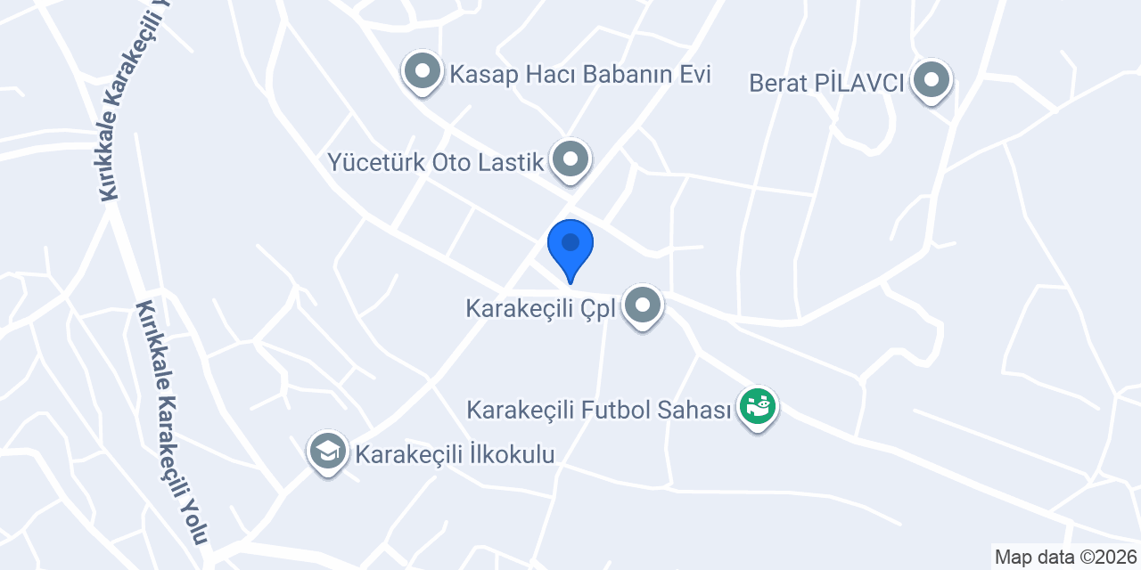 Karakeçili İlçe Milli Eğitim Müdürlüğü konumu