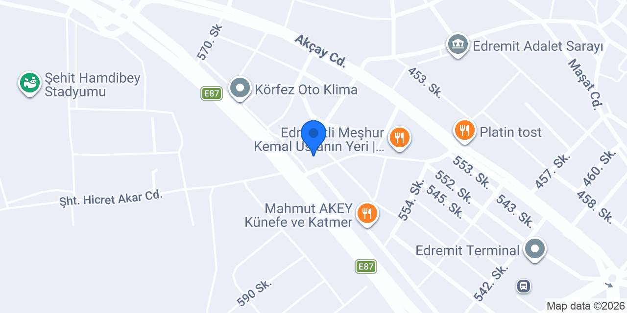 Alim İş Bahçe Mobilyaları konumu
