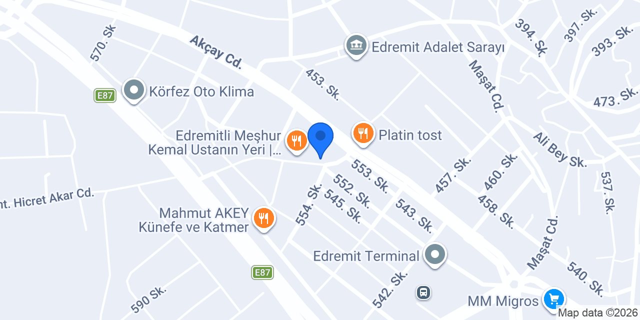 Makasçı Şevki konumu