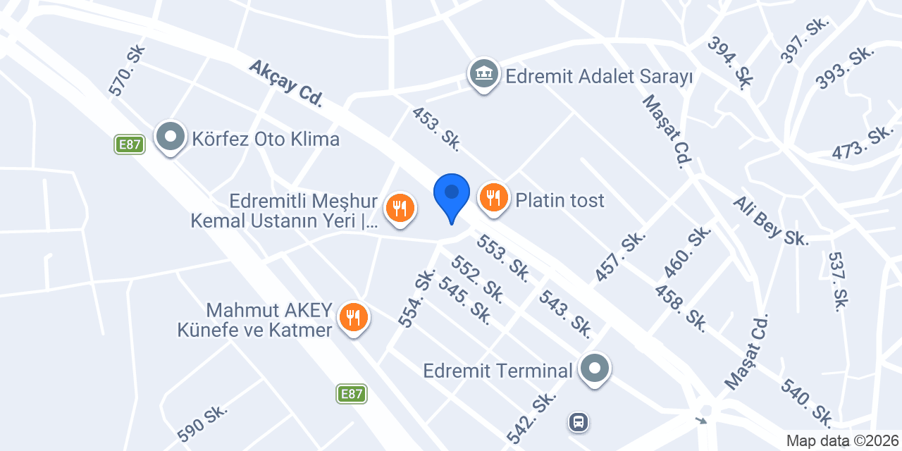 EDREMİT ÖNER YAPI İNŞAAT konumu