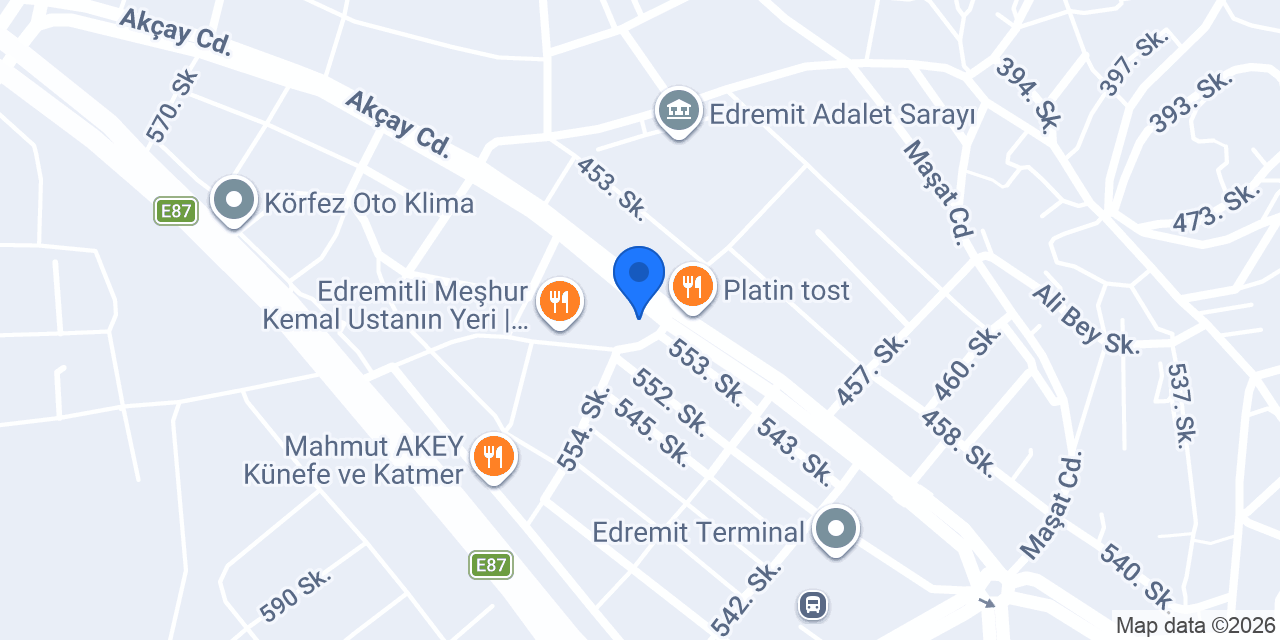 EREN OTOMOTİV konumu