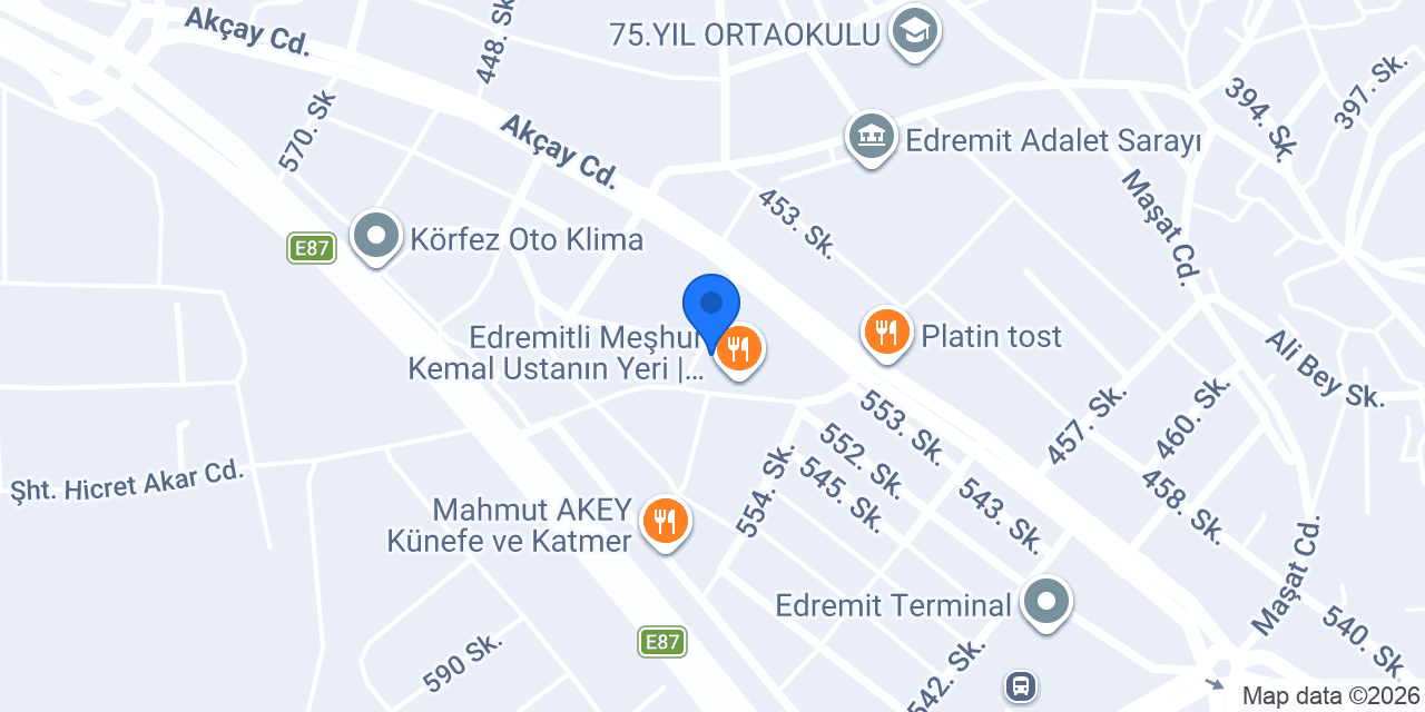 Altan elektrik konumu