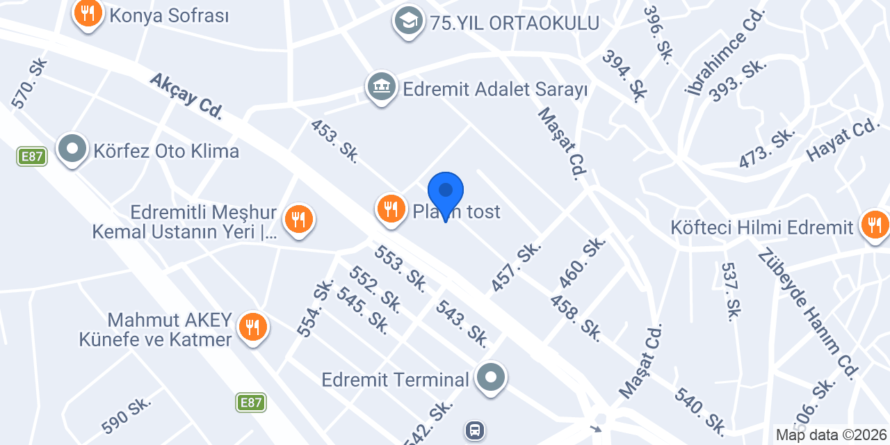 TERCİH MÜHENDİSLİK konumu