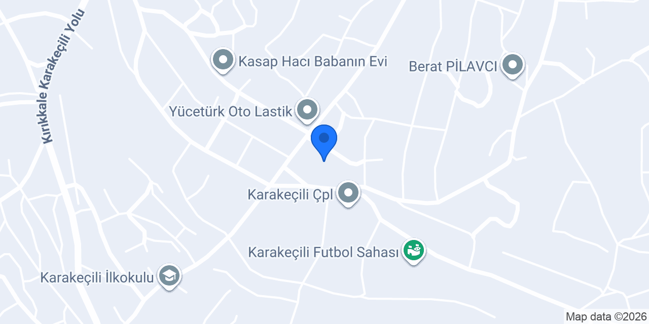 Karakeçili Kaymakamlığı konumu