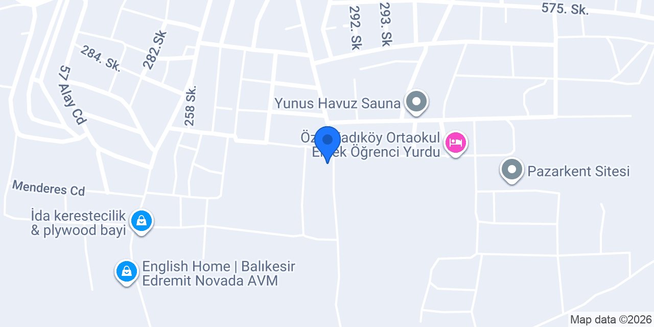 Eray İnşaat konumu