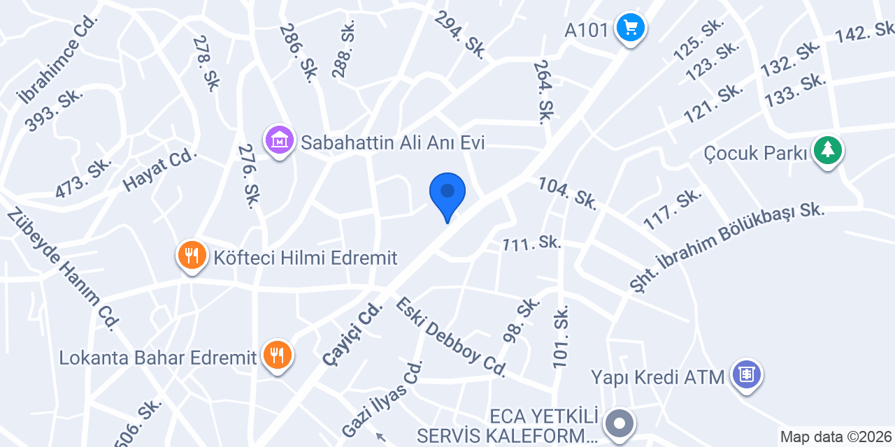 Çelik Elektrik konumu
