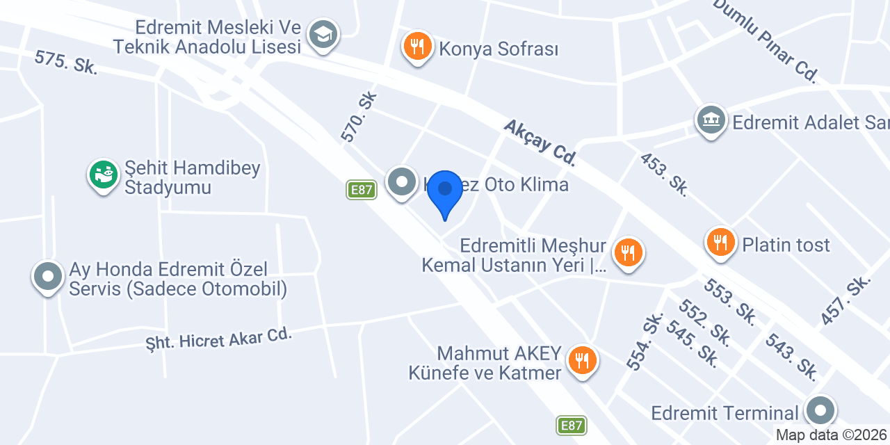 PETLAS TANJU OTO LASTİK konumu