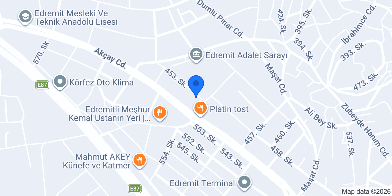 Altın Susam Unlu Mamülleri konumu