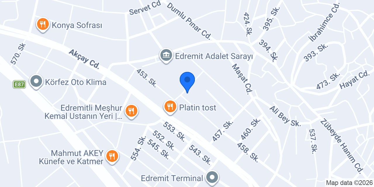 AKGÜN MATBAA BASIM konumu