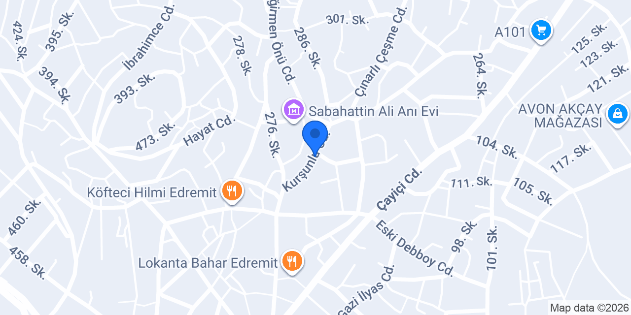 Gül Elektronik(Karya ses kayıt Studio) konumu