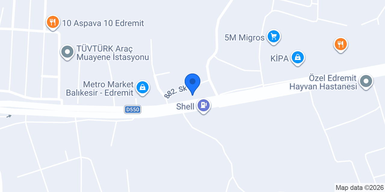ÖZGÜLLER ALÜMİNYUM konumu