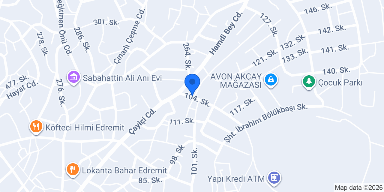 Çınar Plastik Pvc Dolap konumu