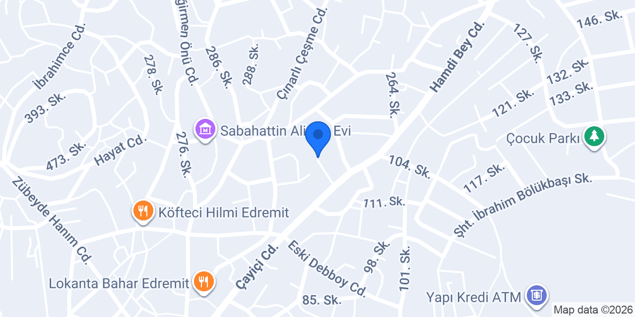Dokuzeylul Ortaokulu konumu