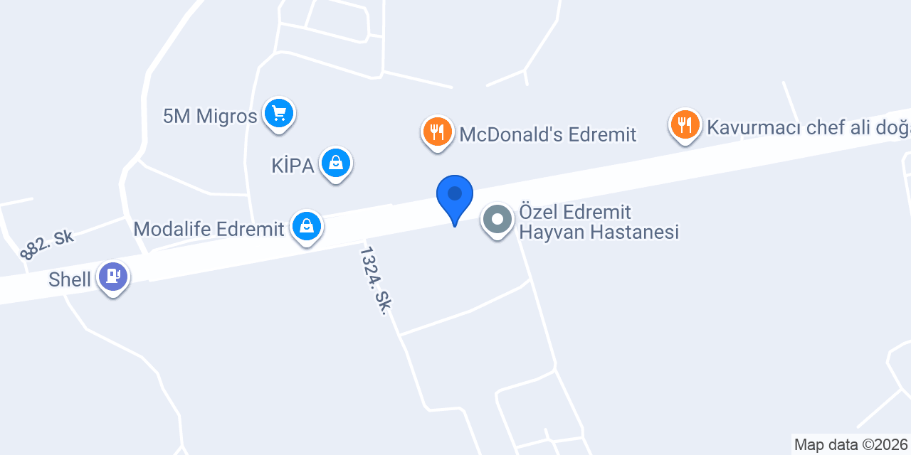 Edremit Konfor Yatak konumu
