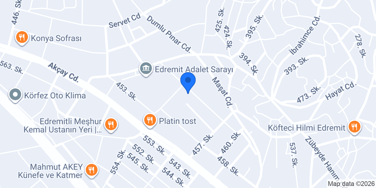 Erciyes Eczanesi konumu
