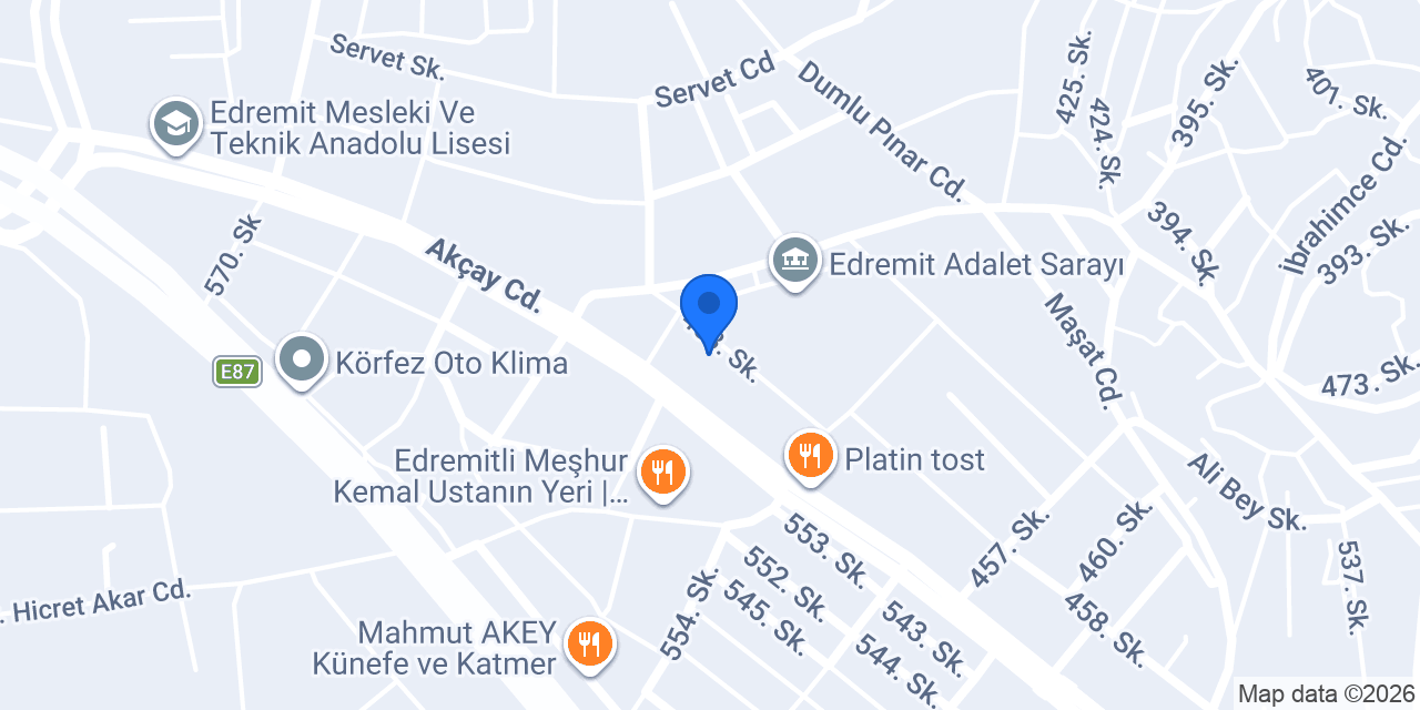 Ahi Evran Sofrası konumu