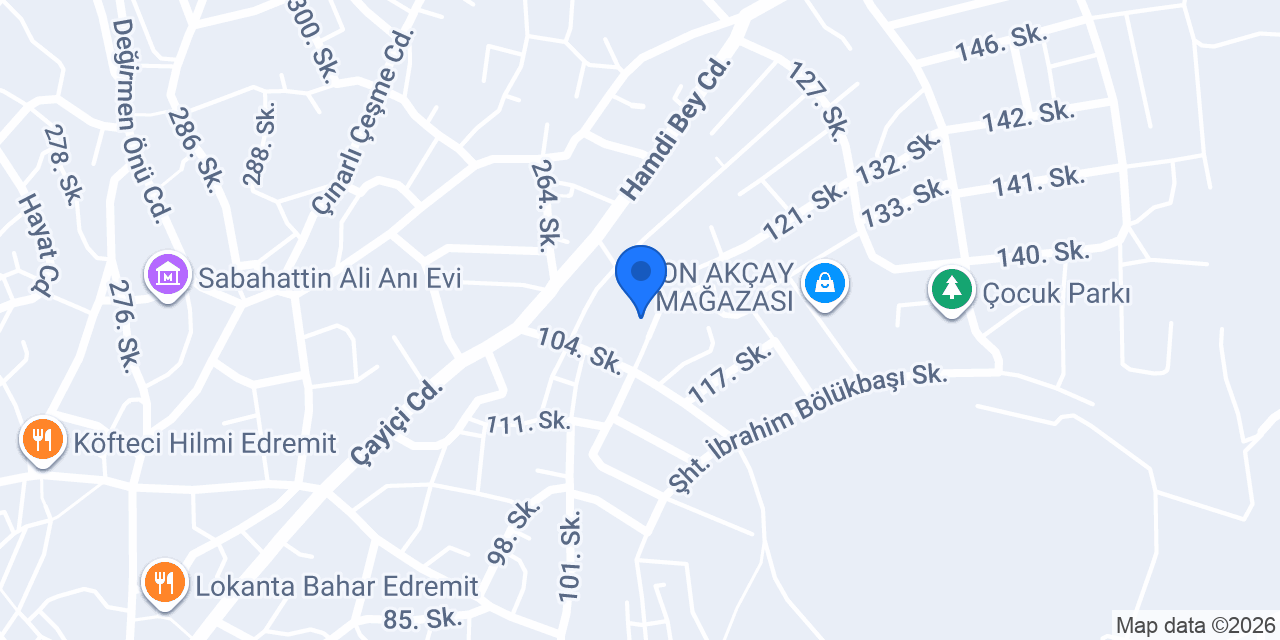Akıllıoğlu Yağ konumu