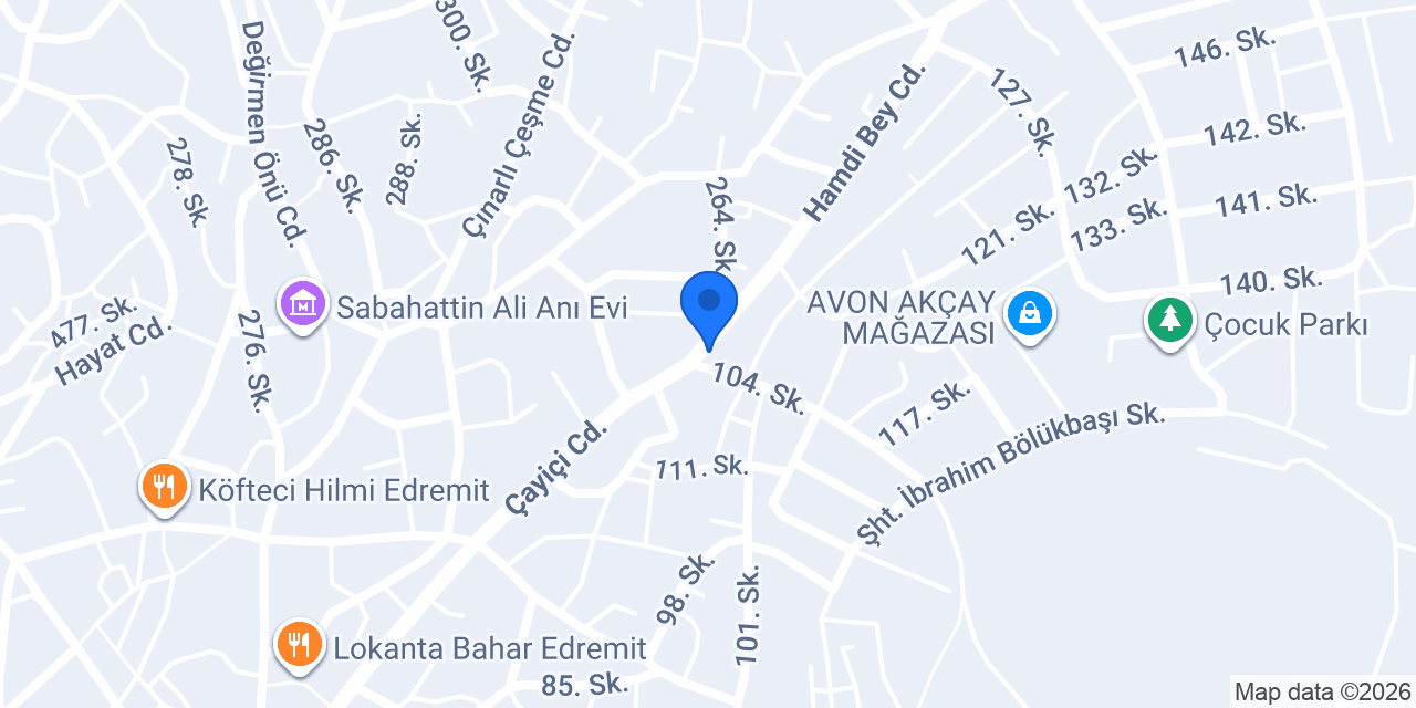 Macır sebze ve meyve konumu