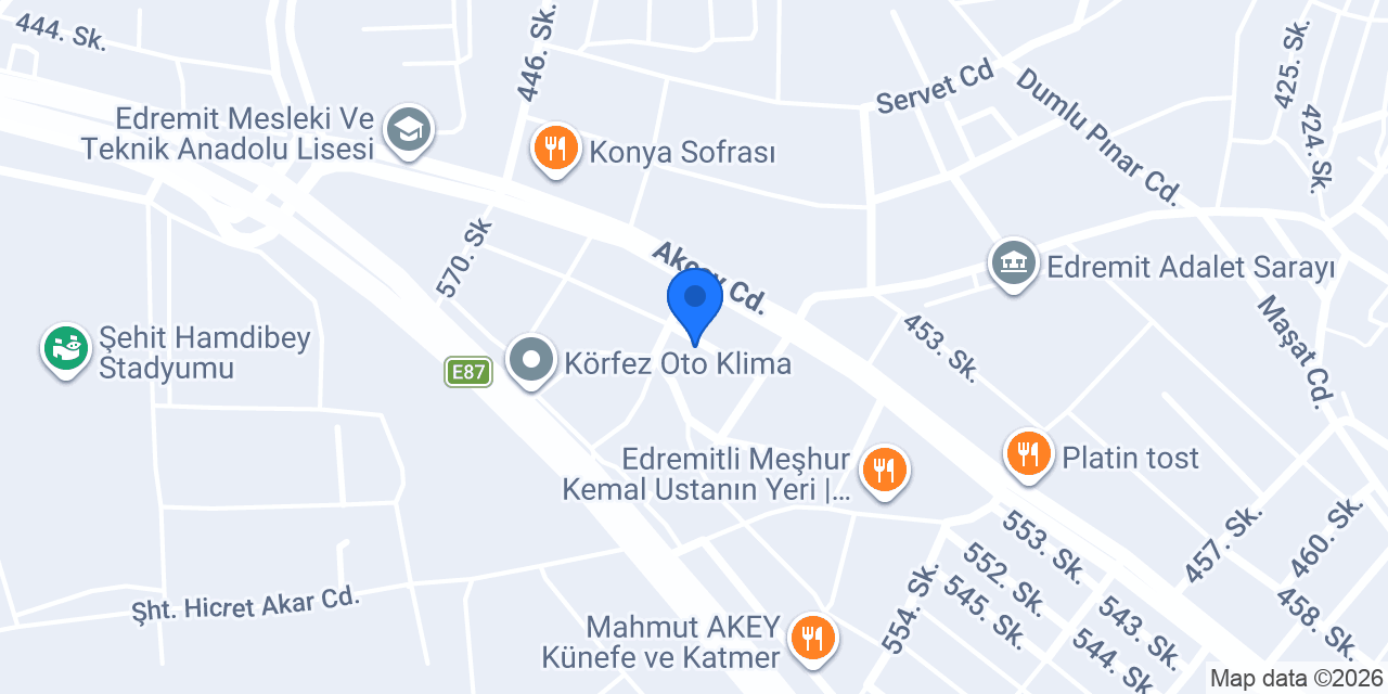 Taşkın Usta Oto Tamir konumu