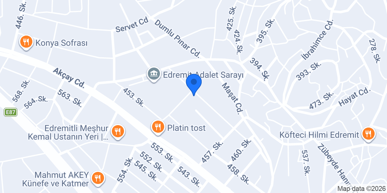 Ece Nil Eczanesi konumu