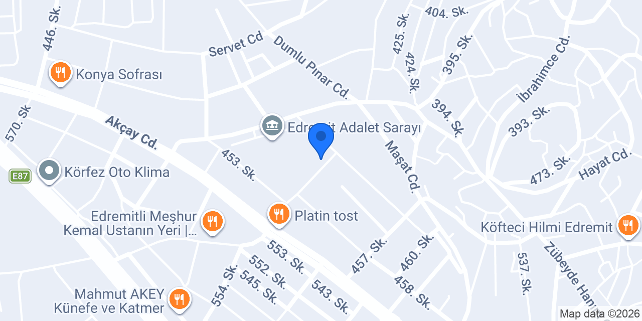 Avukat Ömer Oğuzhan YÜCEL konumu