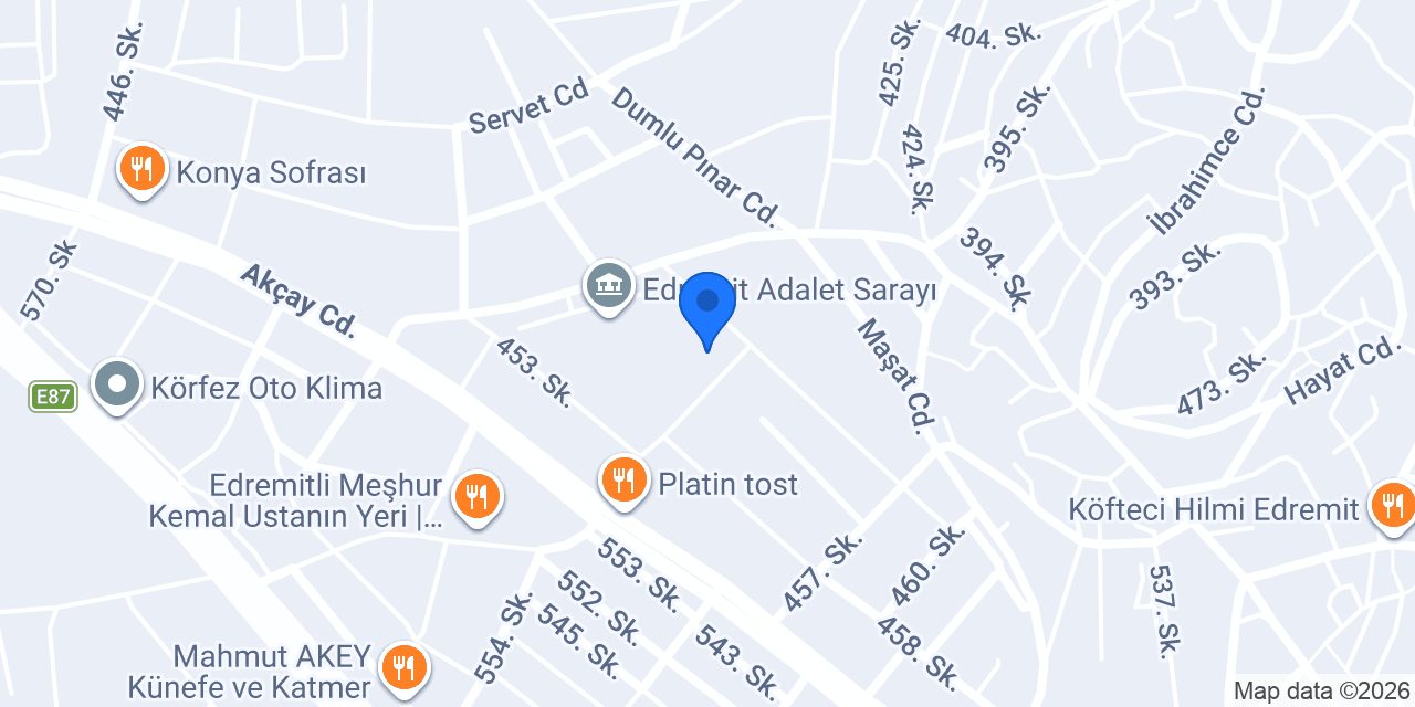 Mavi Ege Site ve Apartman Yönetimi konumu