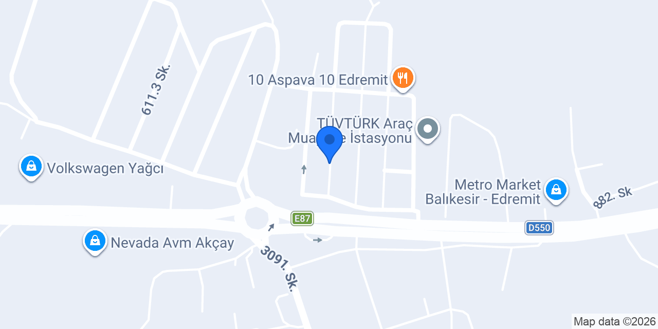 MAJESTİK Mutfak konumu