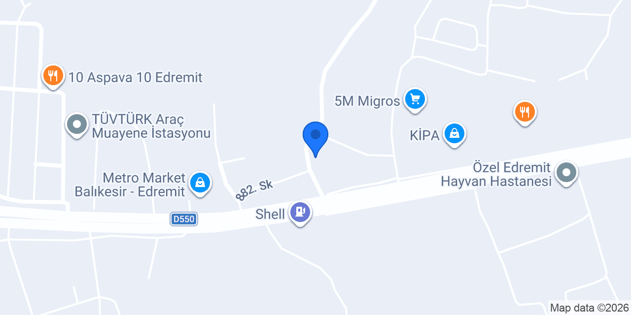 HOMM OFİS BÜRO MOBİLYALARI konumu