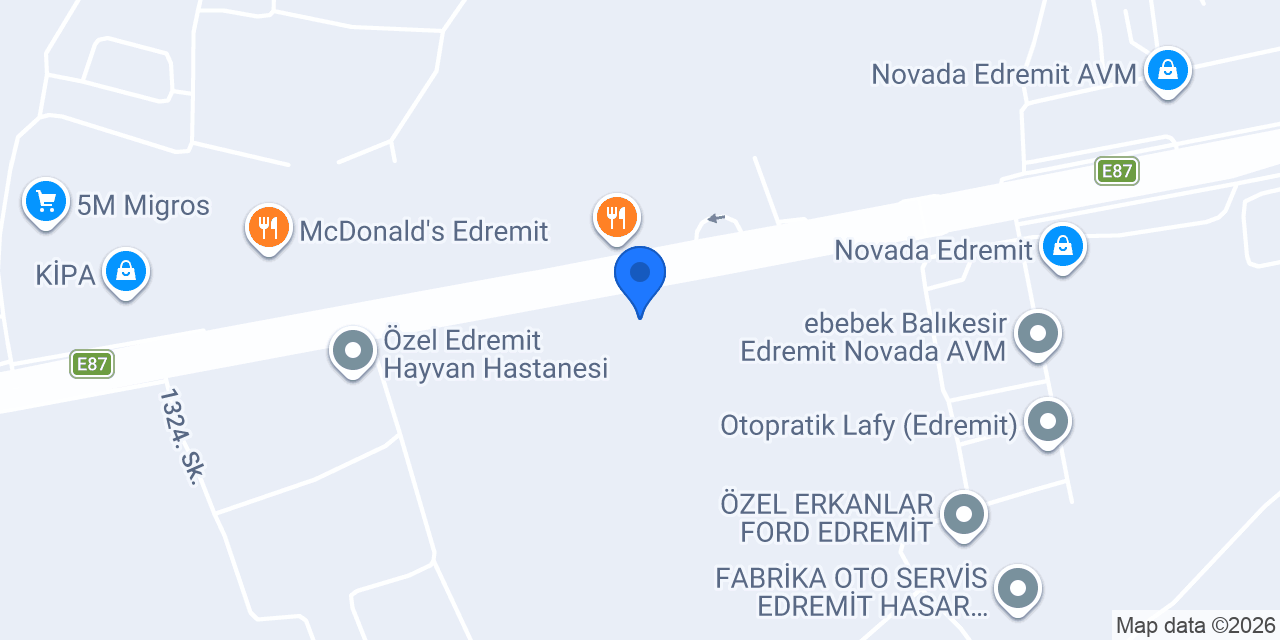Enza Home | Edremit konumu