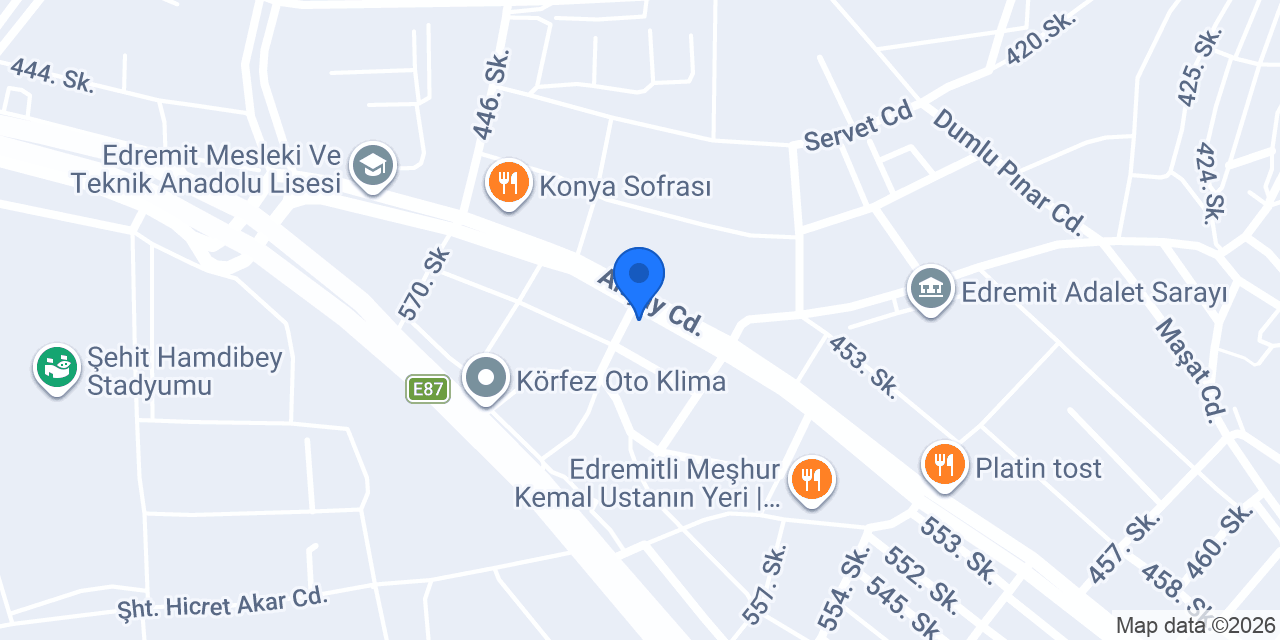 Üsküplü Ticaret konumu
