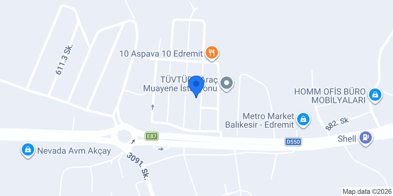 KÖRFEZ CİVATA konumu