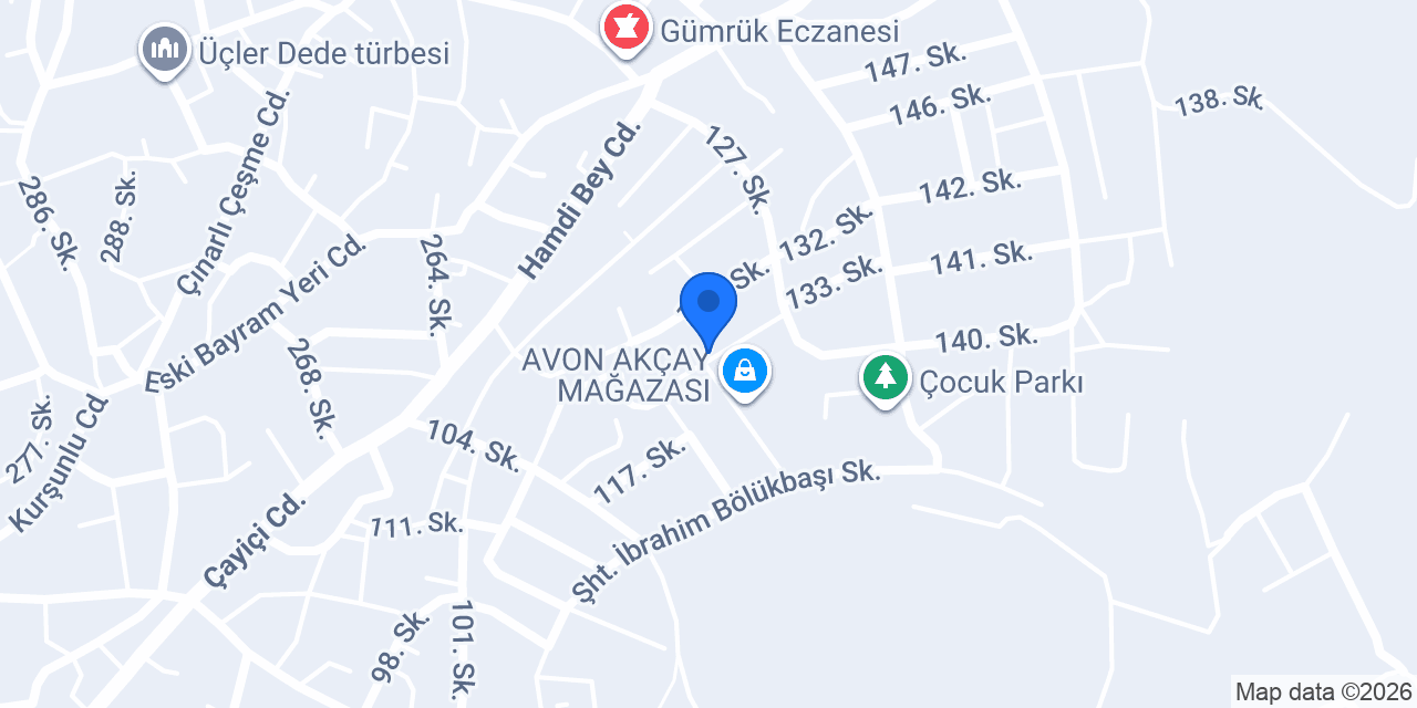 Yavuz Oto Kurtarma konumu