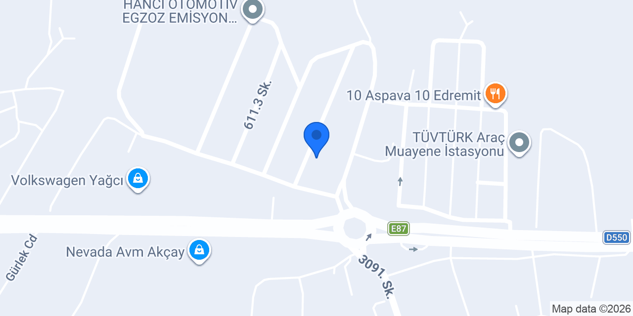 EDREMİT CANOP 10 CAR SERVİCE konumu