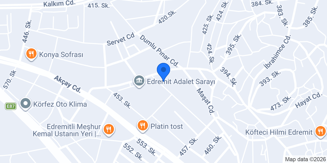 Kaptan Hukuk Bürosu konumu