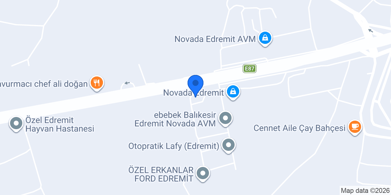 Starbucks Novada AVM konumu